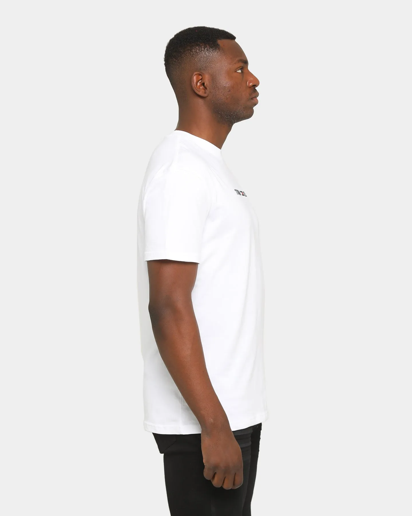 Tommy Jeans Straight Logo T-Shirt White