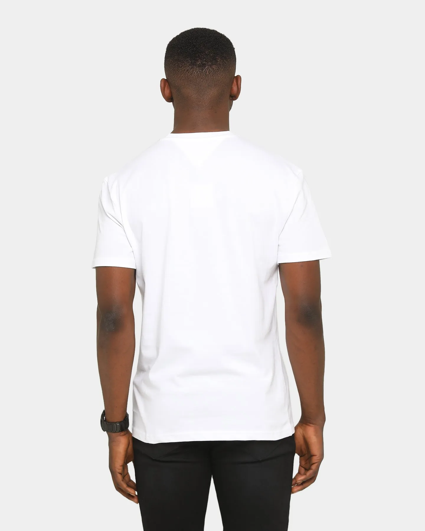 Tommy Jeans Straight Logo T-Shirt White