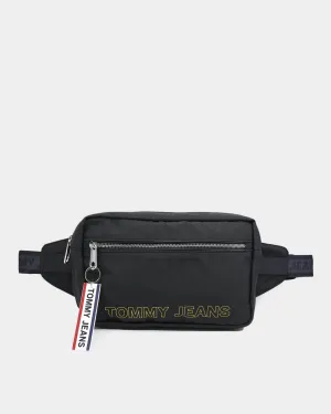 Tommy Jeans TJM Logo Tape Conv Crossbody Bag Black