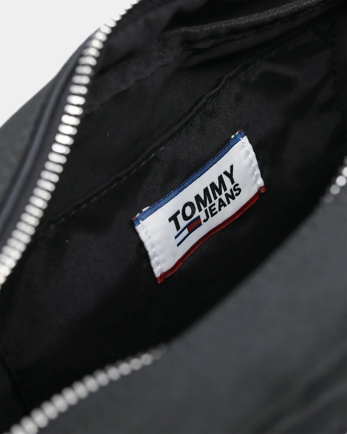 Tommy Jeans TJM Logo Tape Conv Crossbody Bag Black