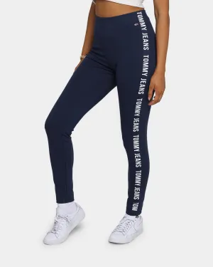 Tommy Jeans Women's Skinny Tape Legging Twilight Navy
