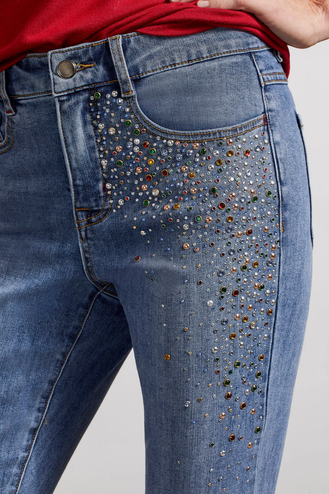 Tribal  Fall/Winter 2023-7938O/2020- Audrey Jeans-DK Vintage