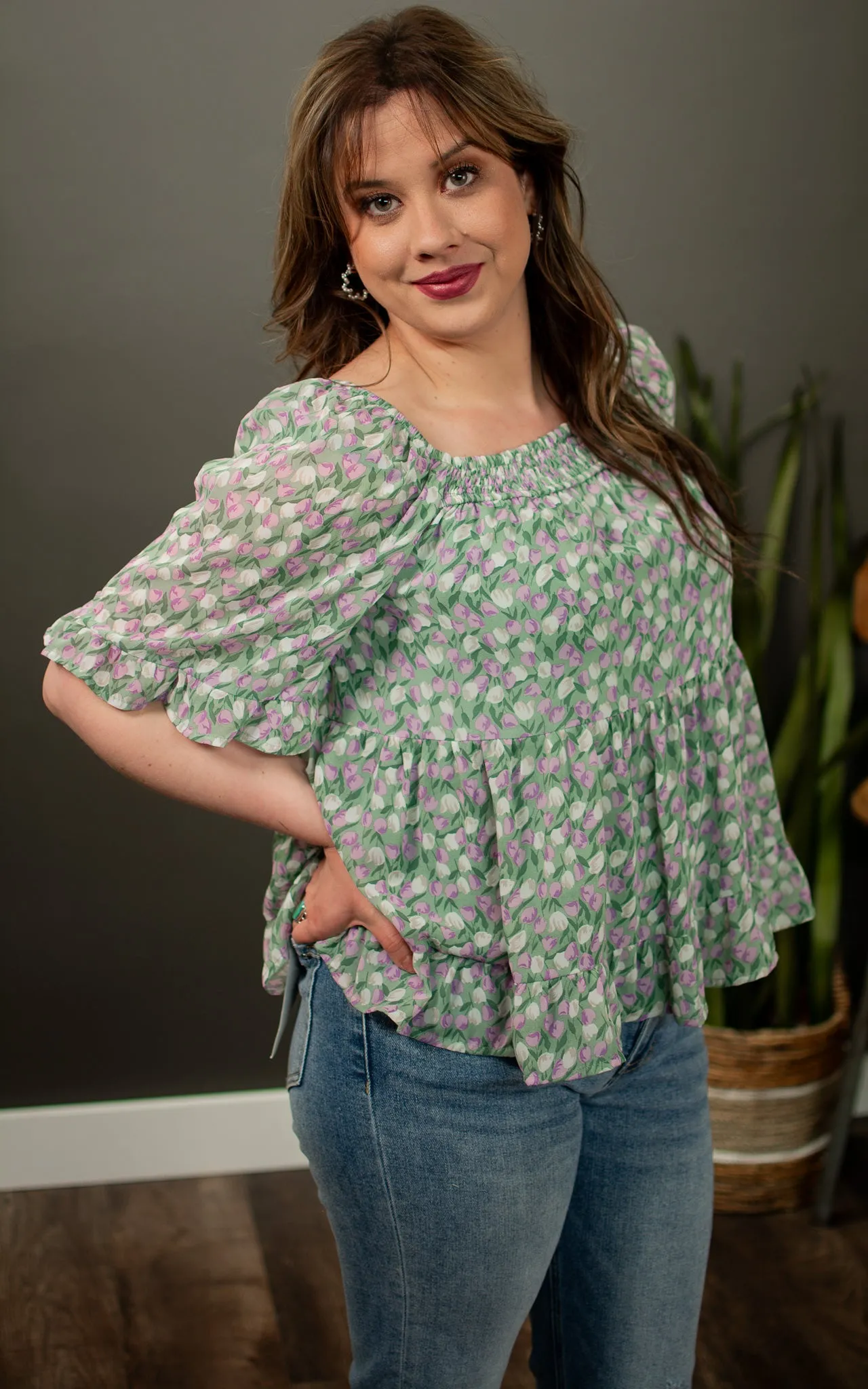 Tulip Tiered Top