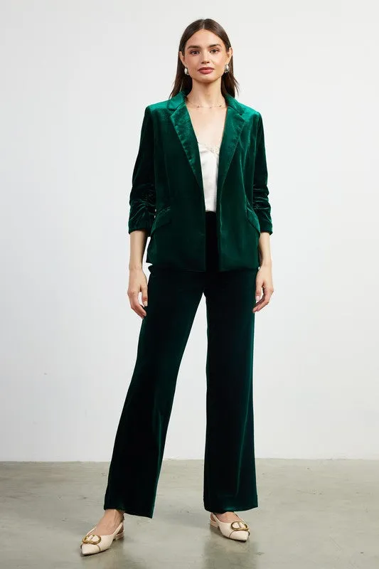 Velvet Trousers Hunter-Green