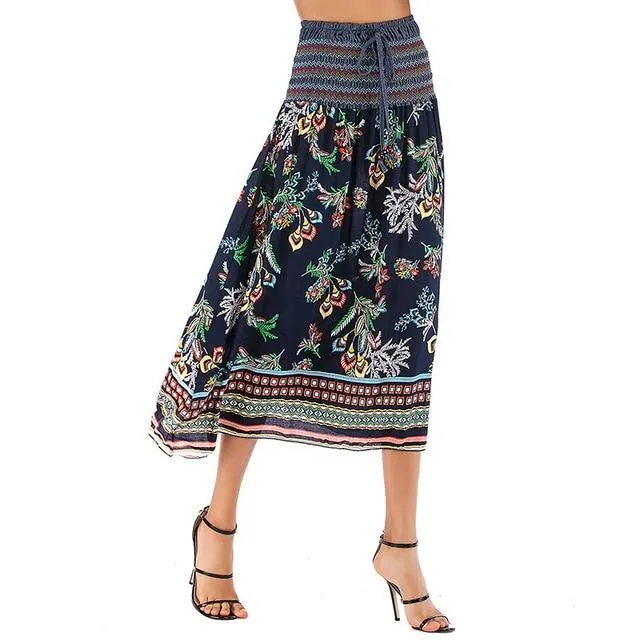 Versatile Boho Print Dress