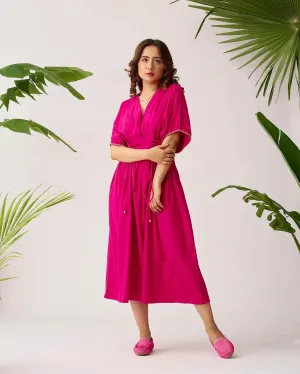 Versatile Chain-Link Midi Dress