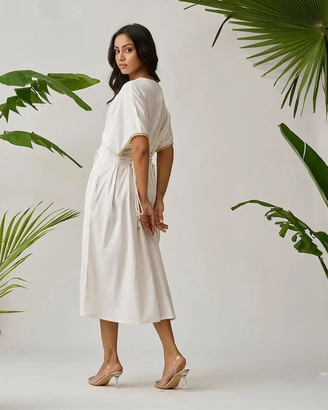 Versatile Chain-Link Midi Dress