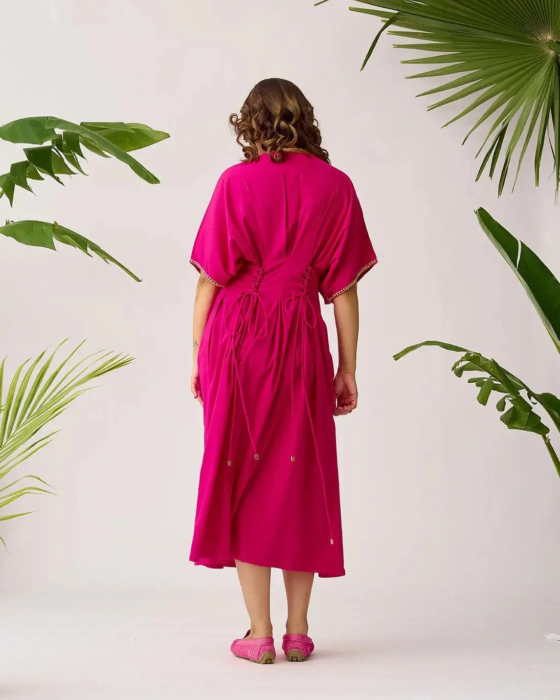 Versatile Chain-Link Midi Dress
