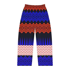 Vibrant Geometric Print Women's Pajama Pants for Cozy Nights