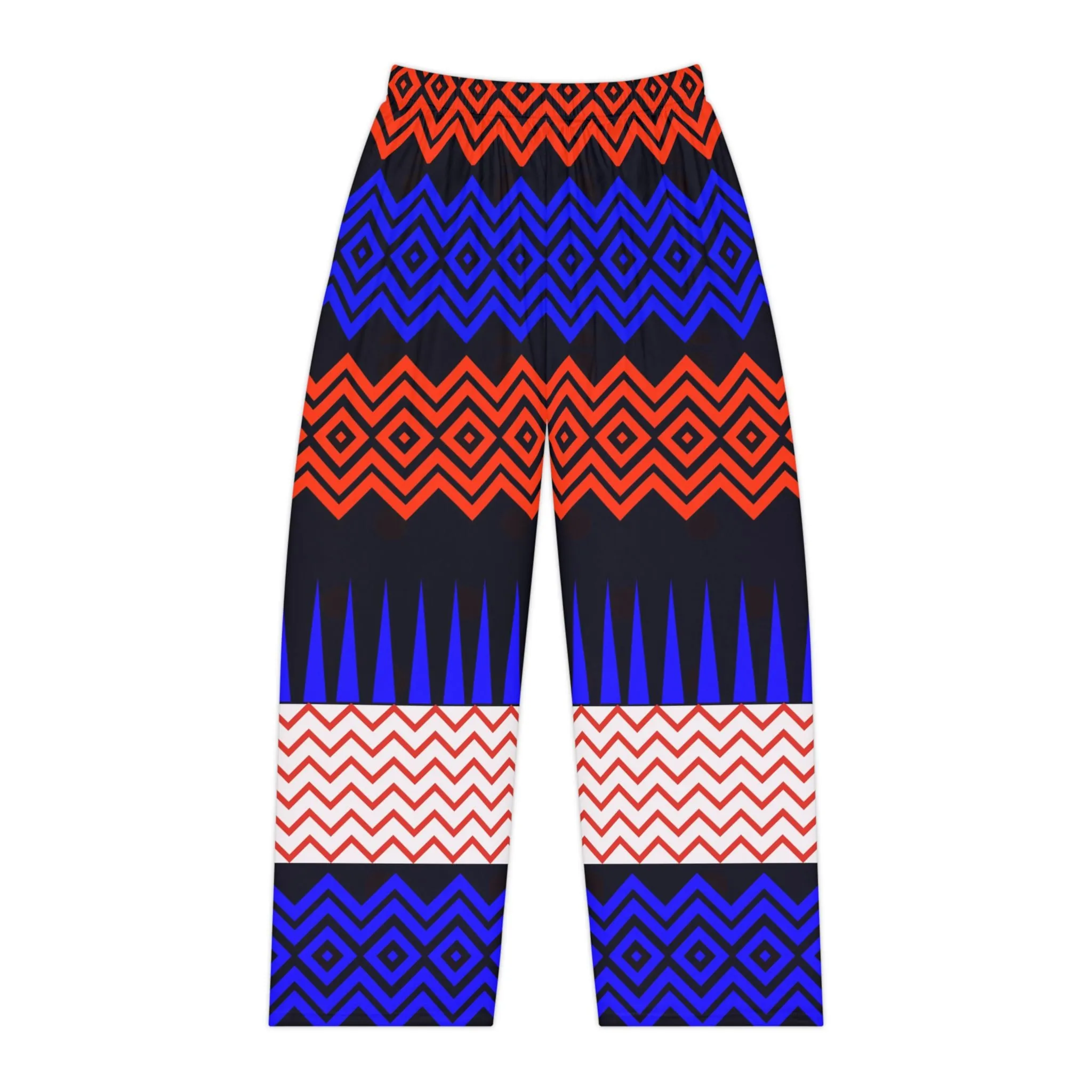 Vibrant Geometric Print Women's Pajama Pants for Cozy Nights