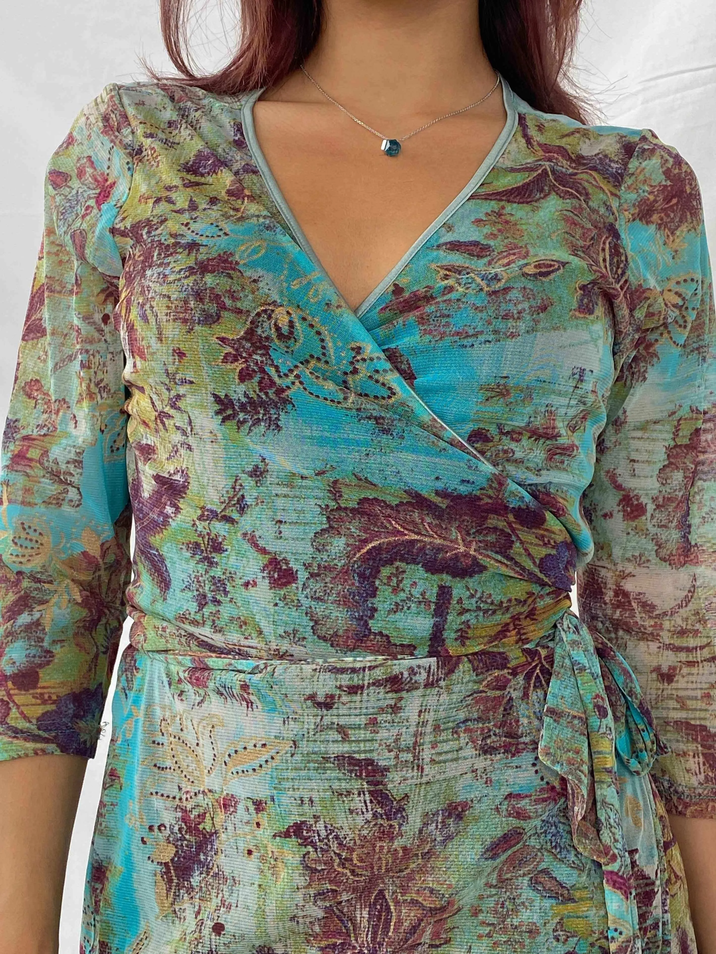 Vintage Bellamay Wrap Dress