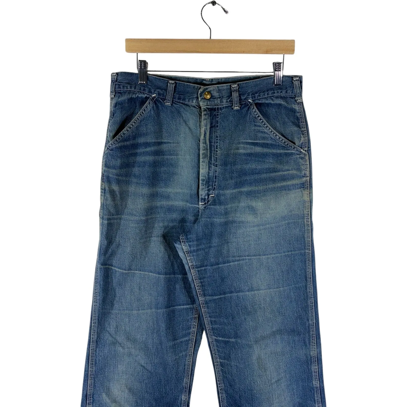 Vintage Lee Straight Leg Denim Jeans Men's Sz 32x33