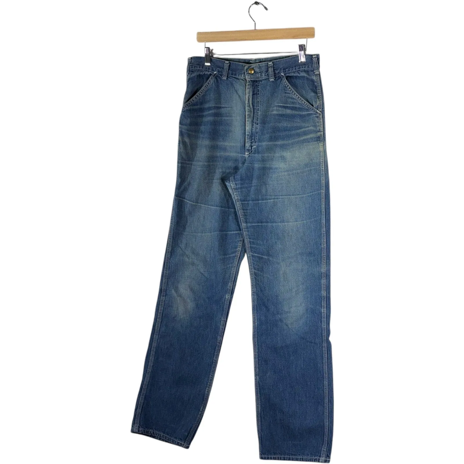 Vintage Lee Straight Leg Denim Jeans Men's Sz 32x33