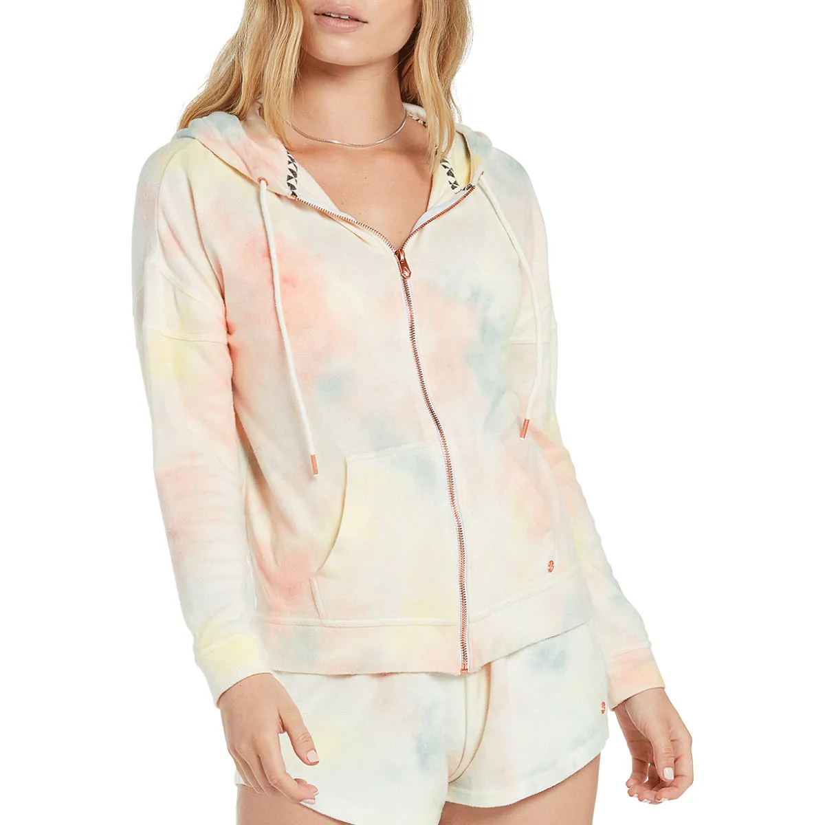 Volcom Women's Lived In Lounge Zip Hoodie