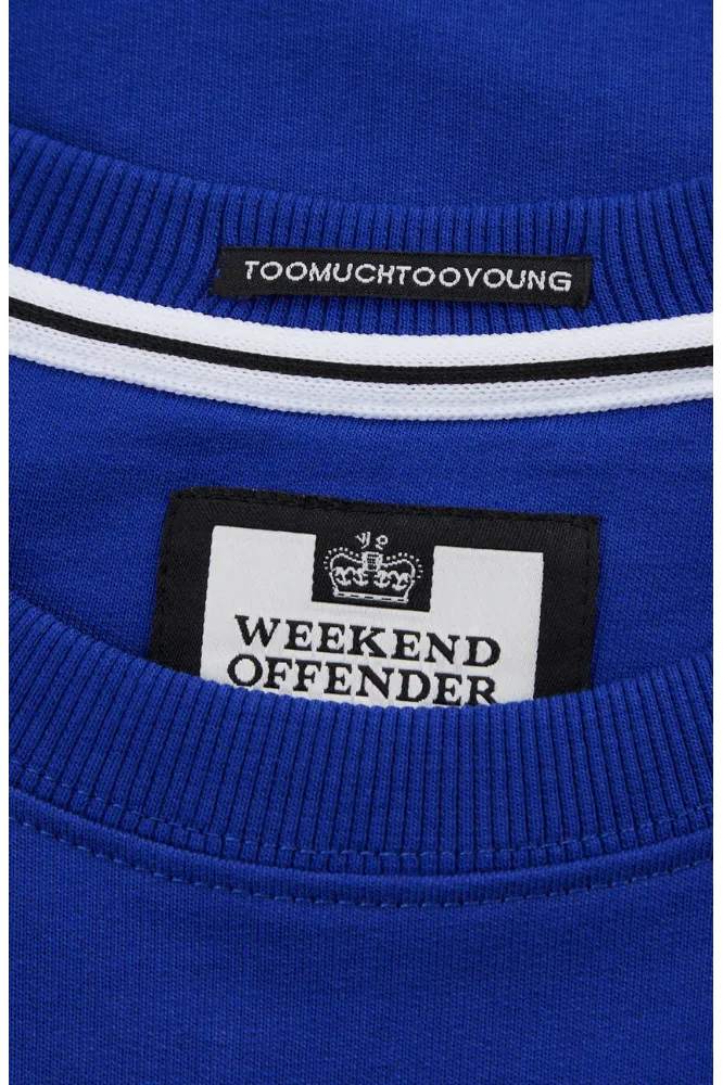 Weekend Offender x Modfather Clothing - Brighton Electric Blue - Sweatshirt