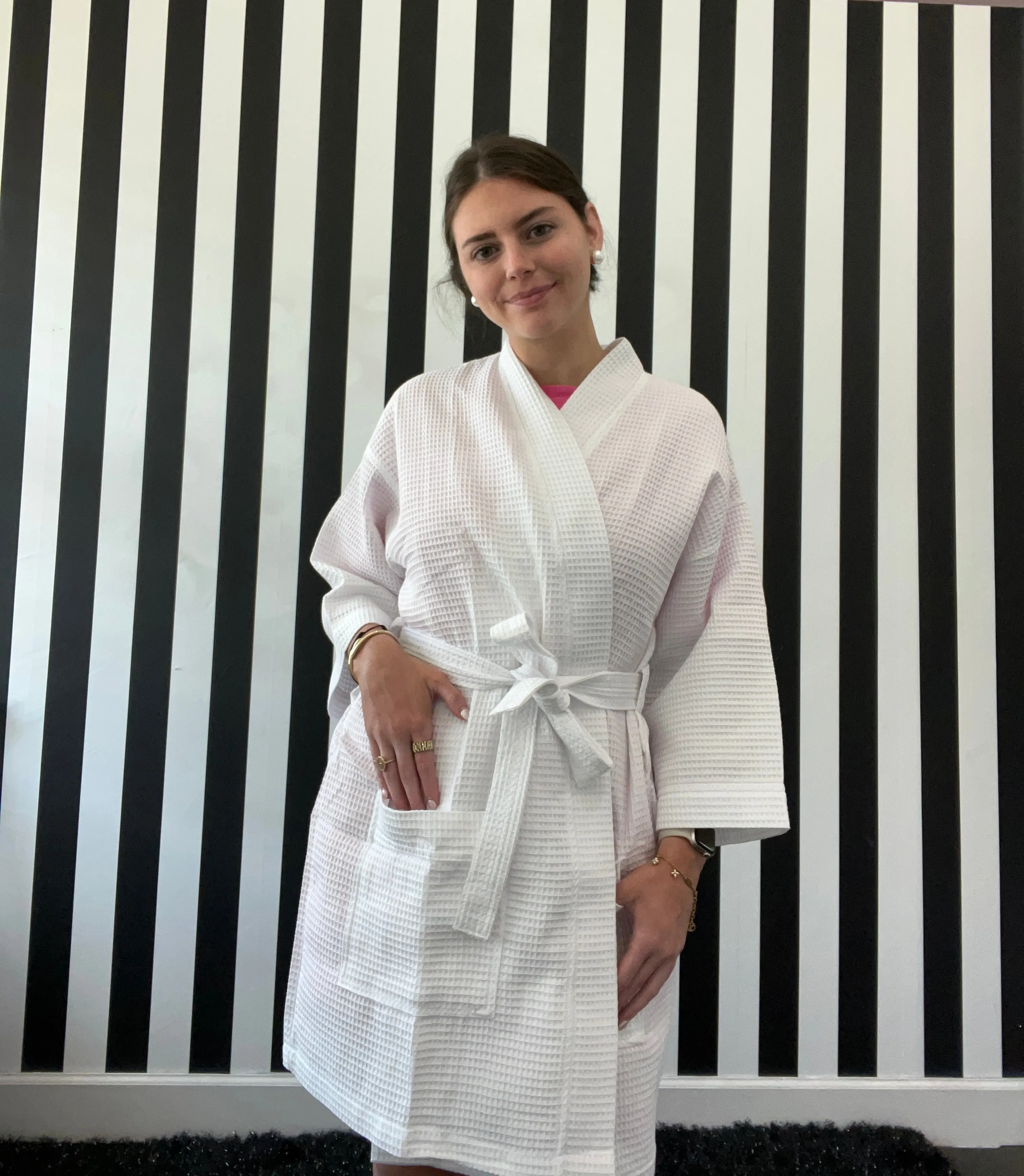 White Cotton Robe