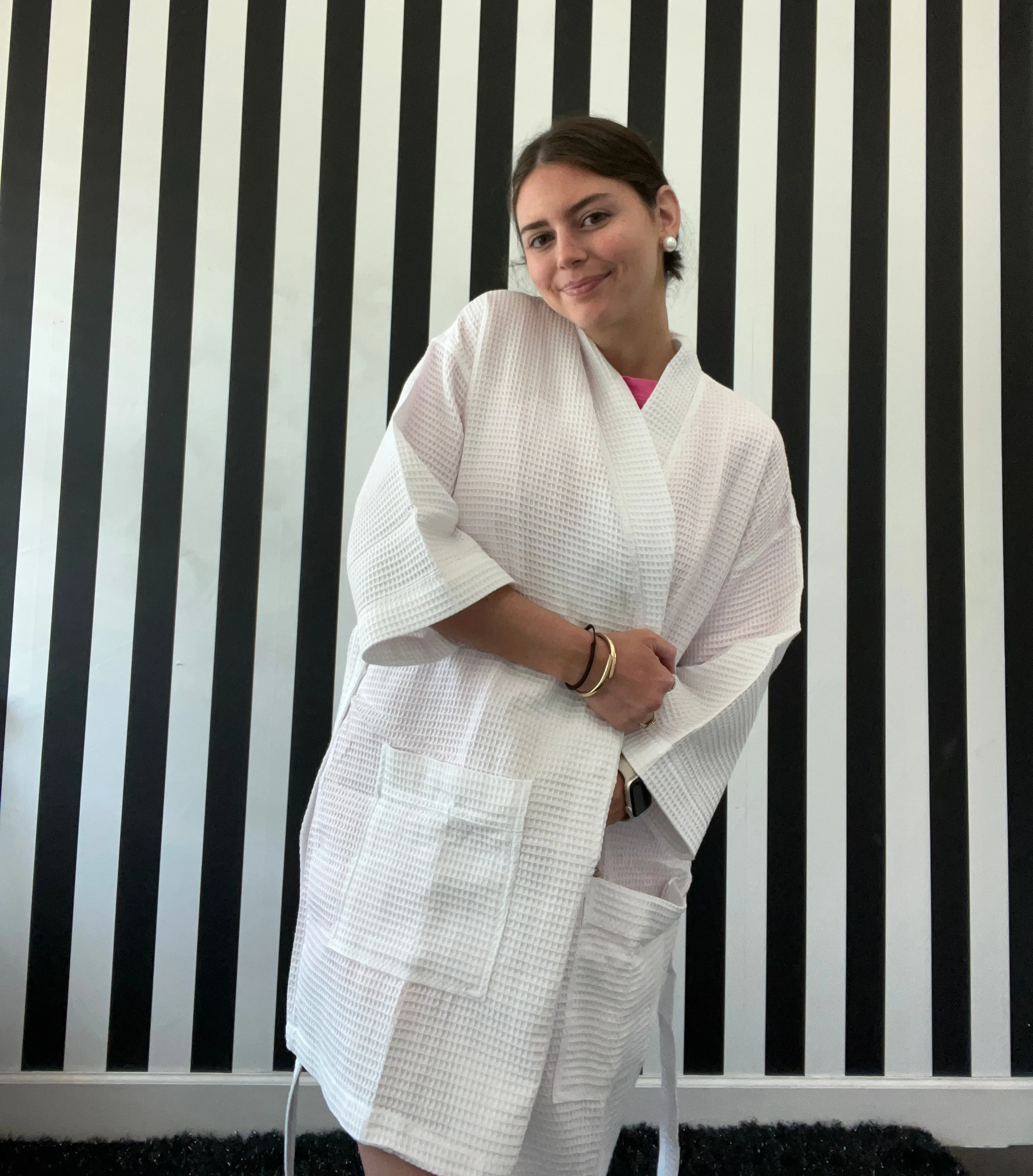 White Cotton Robe