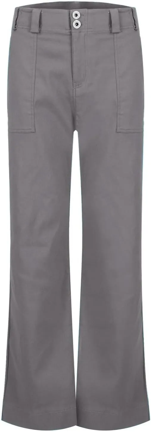 Wide Leg Pants for Women, Straight Leg High Waisted Pants Wide Baggy