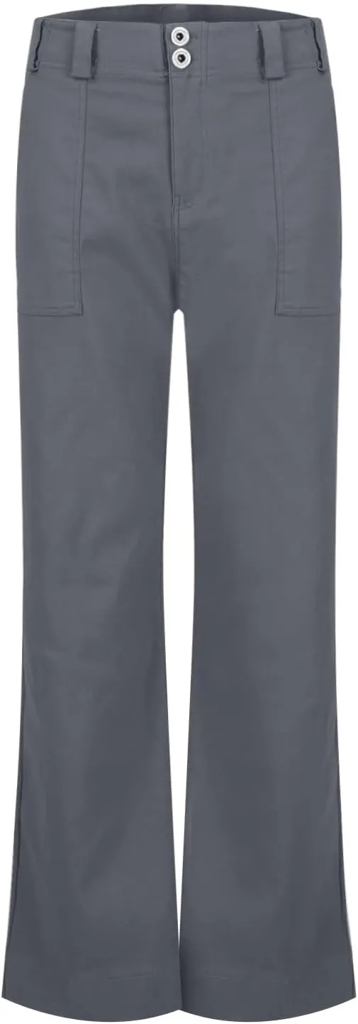 Wide Leg Pants for Women, Straight Leg High Waisted Pants Wide Baggy