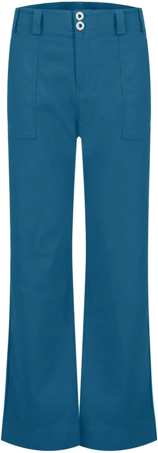 Wide Leg Pants for Women, Straight Leg High Waisted Pants Wide Baggy