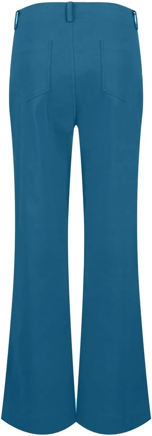 Wide Leg Pants for Women, Straight Leg High Waisted Pants Wide Baggy