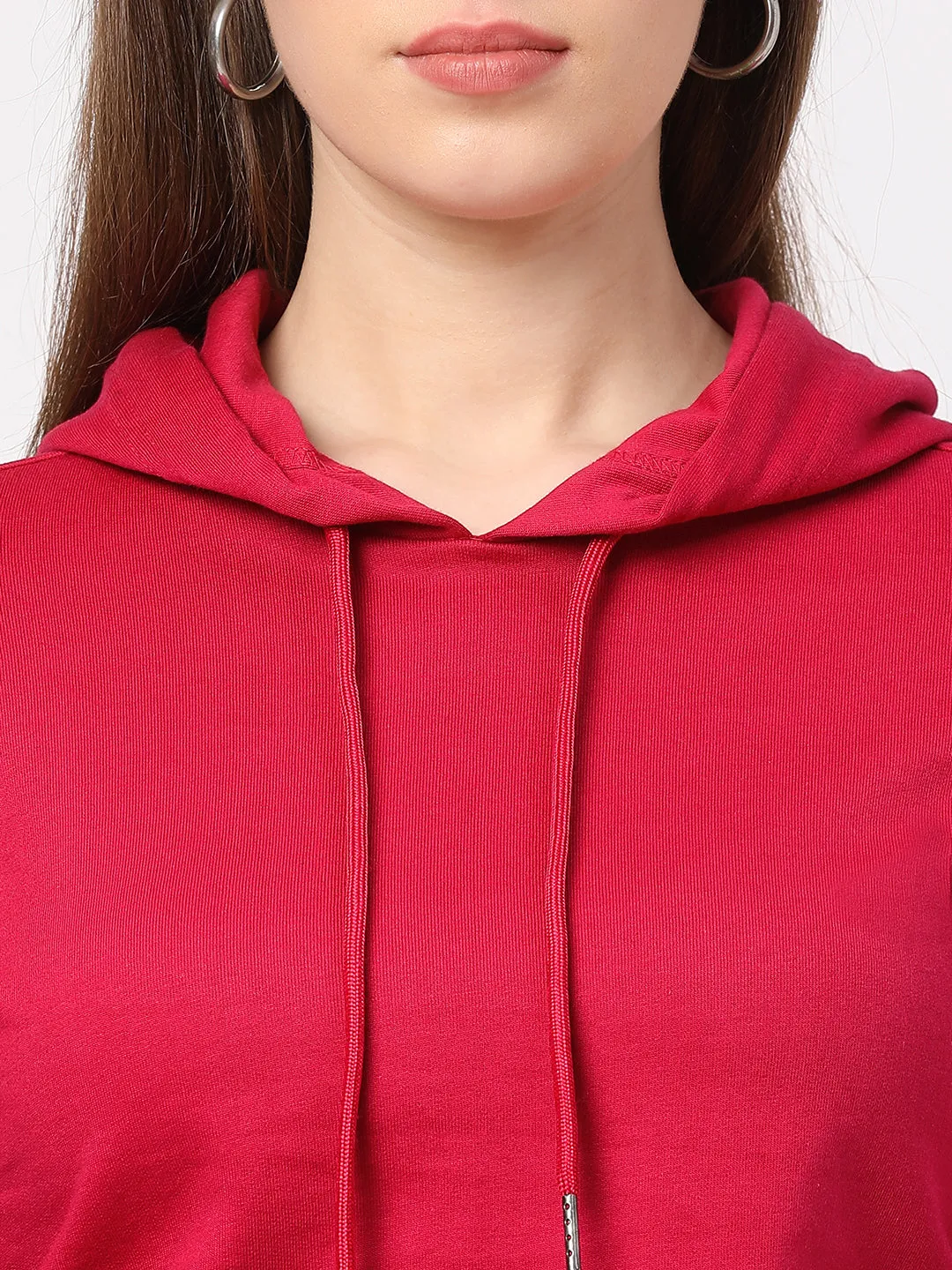 Women Hooded Full Sleeves Sweatshirt