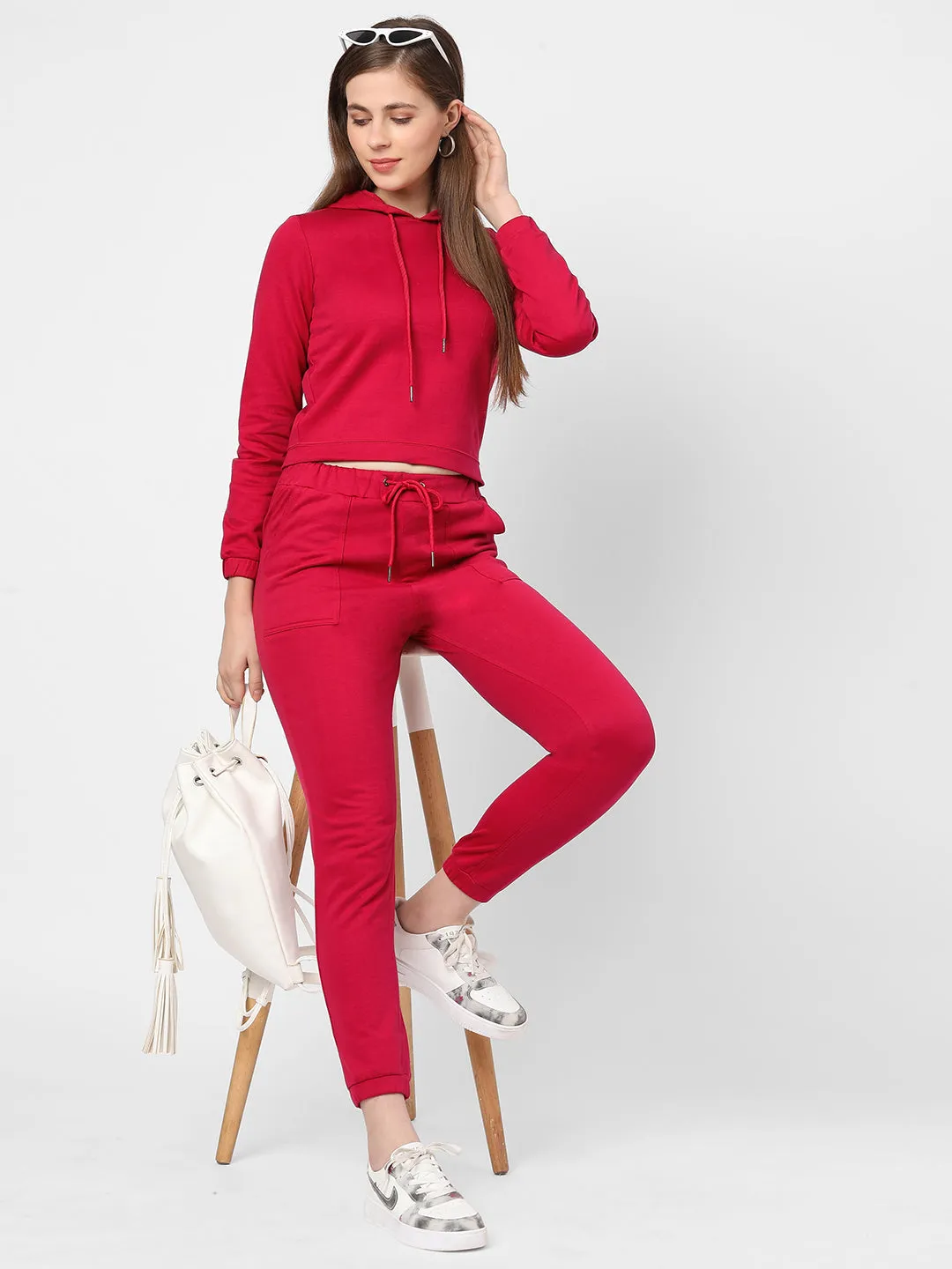 Women Hooded Full Sleeves Sweatshirt