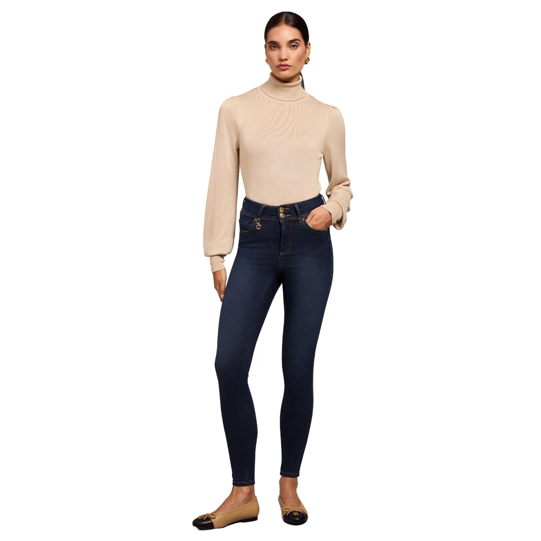 Womens Holland Cooper Deep Indigo Classic Skinny Fit Jeans