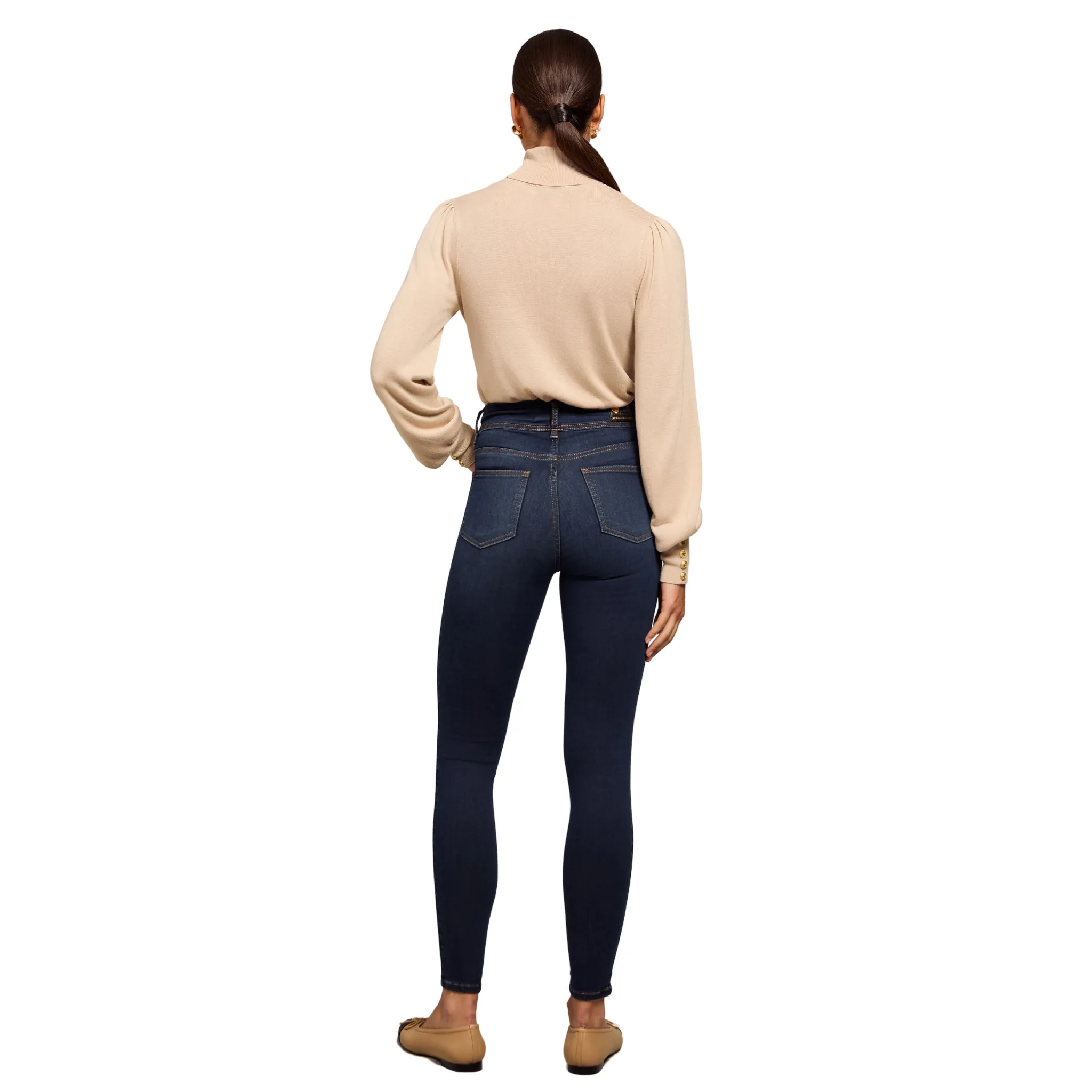 Womens Holland Cooper Deep Indigo Classic Skinny Fit Jeans