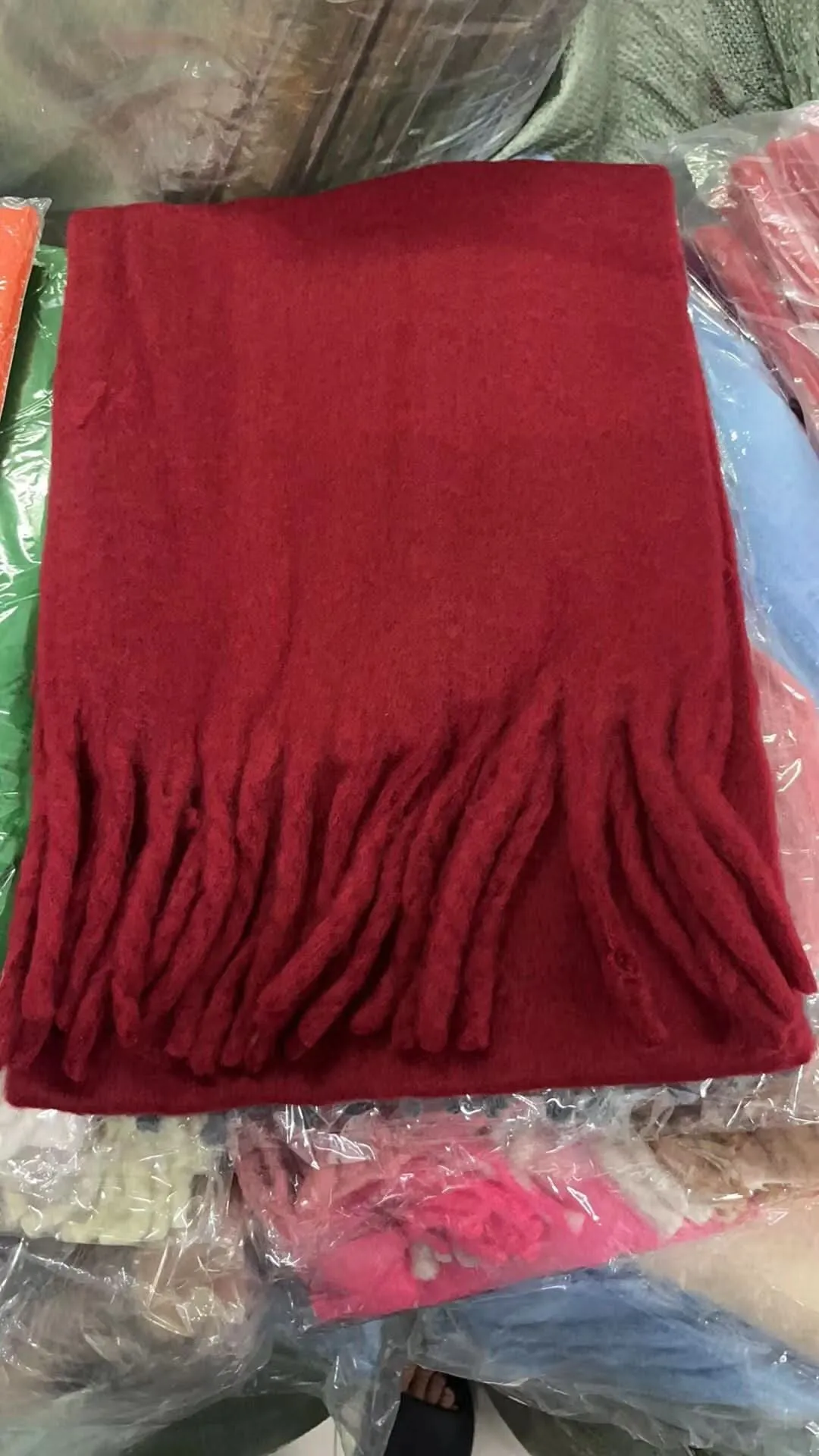 Women's Mohair Winter Scarf – Thick Warm Shawl