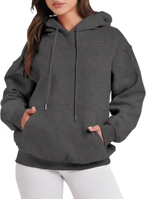 Womens Oversized Hoodies Fleece Sweatshirts Long Sleeve Sweaters Pullover Fall Outfits sweatshirts