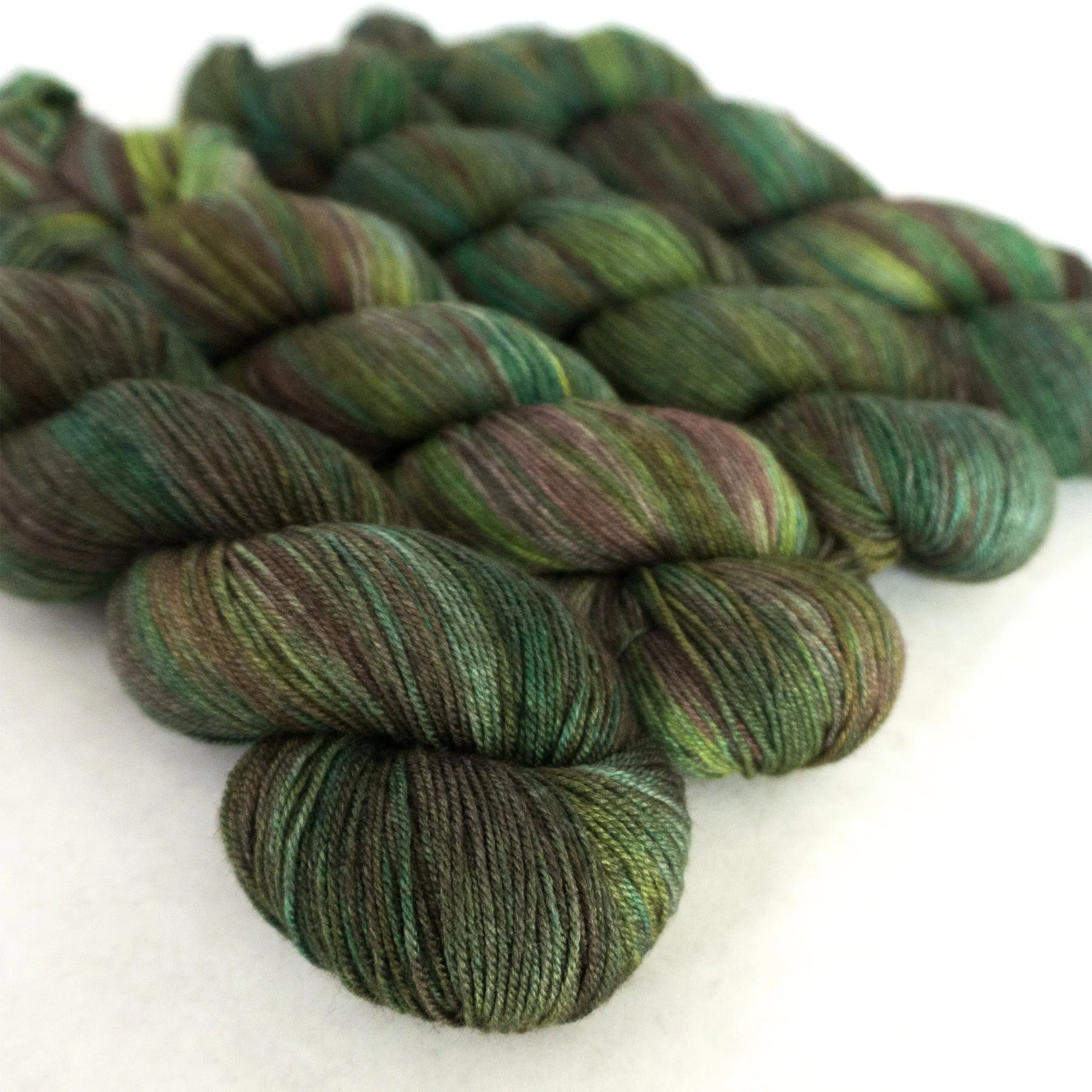 Yakity Yak Fingering Weight Yarn - Mallard