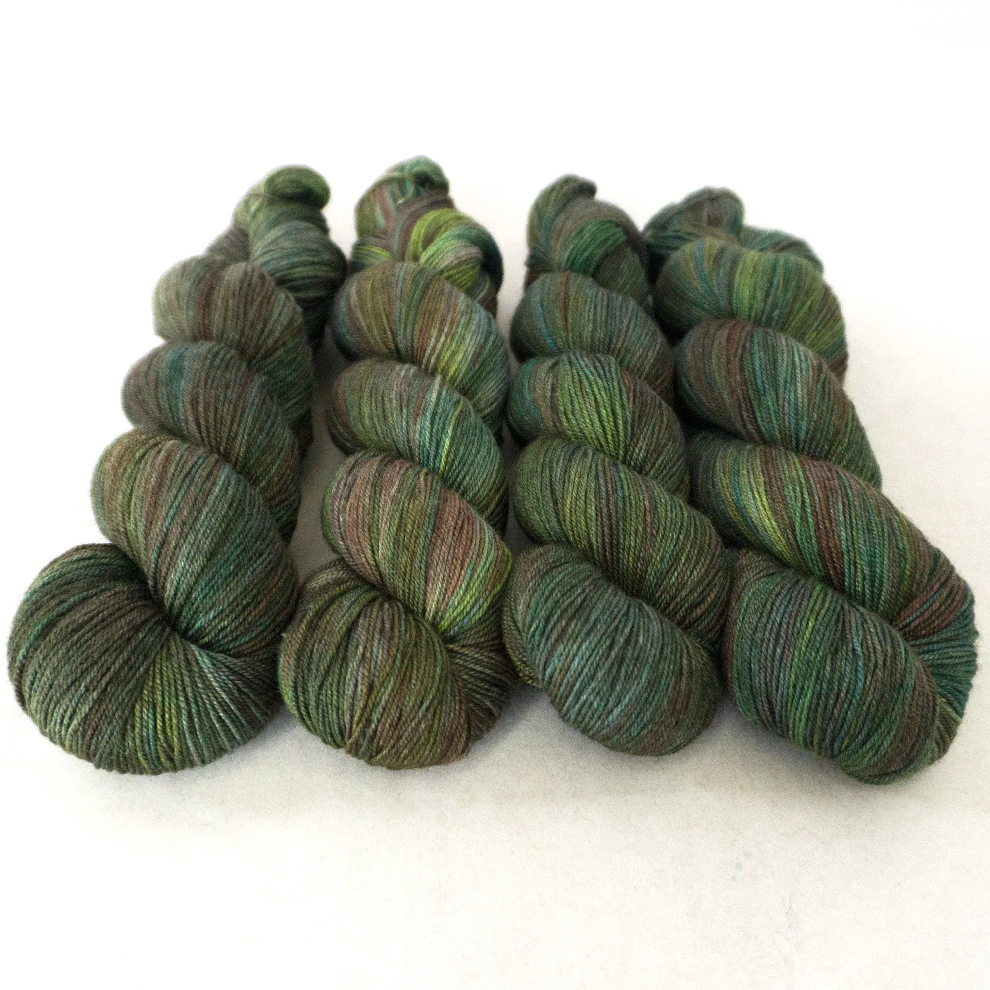Yakity Yak Fingering Weight Yarn - Mallard