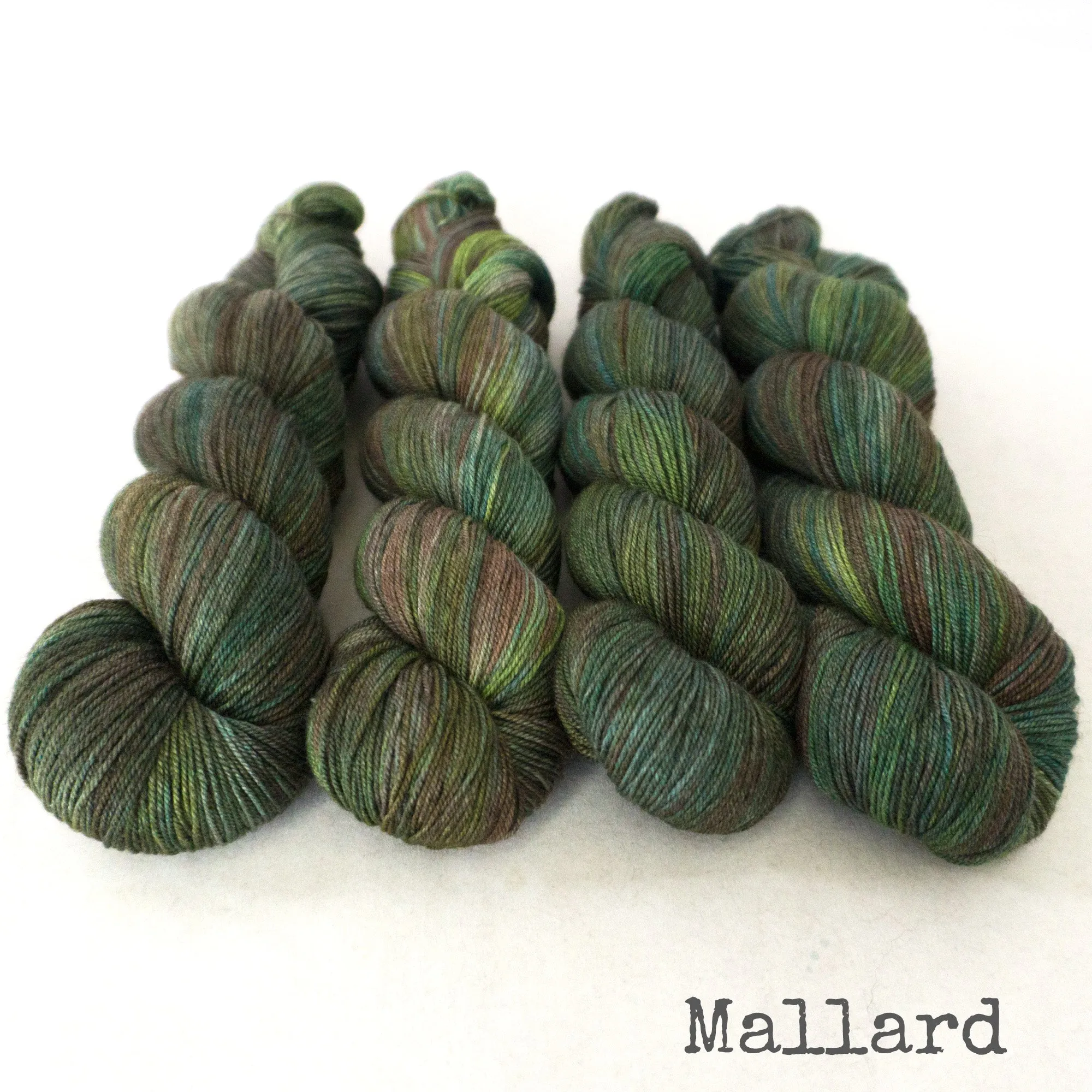 Yakity Yak Fingering Weight Yarn - Mallard