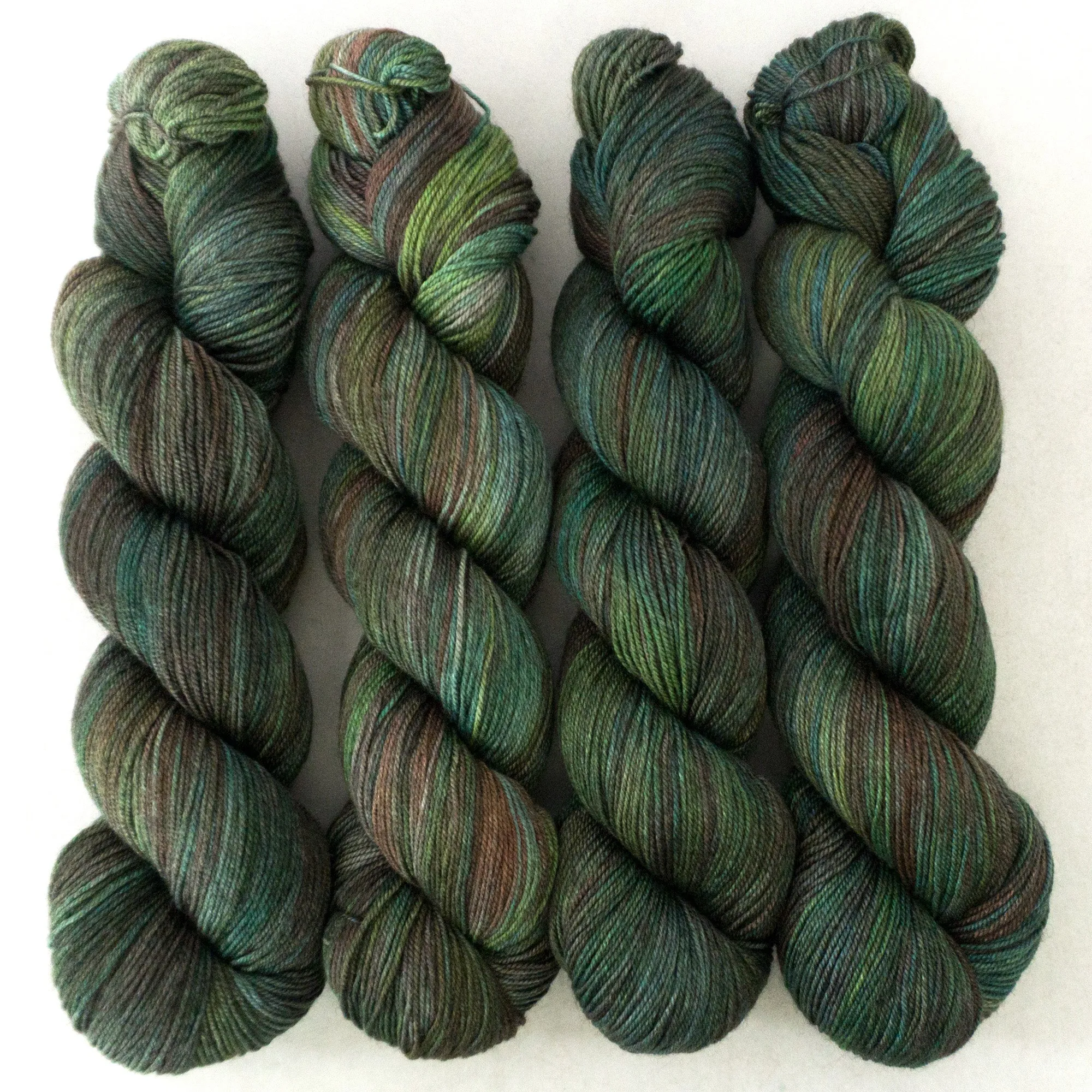 Yakity Yak Fingering Weight Yarn - Mallard